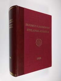 Suomen lakimiehet 1988 = Finlands jurister 1988