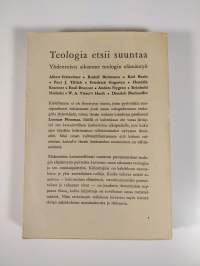 Teologia etsii suuntaa : yhdentoista aikamme teologin elämäntyö