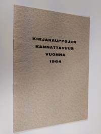 Kirjakauppojen kannattavuus vuonna 1964