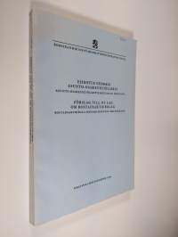 Ehdotus uudeksi asunto-osakeyhtiölaiksi : Asunto-osakeyhtiölakitoimikunnan mietintö = Förslag till ny lag om bostadsaktiebolag : Bostadsaktiebolagskommissionens b...