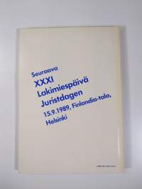 &quot;Miten maata hallitaan&quot; : Suomen lakimiesliiton XXX lakimiespäivän pöytäkirja 11.12.1987