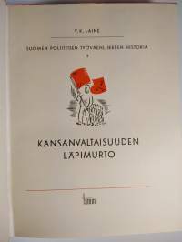 Suomen poliittisen työväenliikkeen historia 1-3 : Kansanvaltaisuuden läpimurto ; Kahlittu demokratia ; Luokkataisteluun