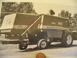 Massey Ferguson 520 Super II leikkuupuimuri käyttöohjekirja