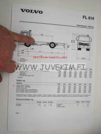 Volvo FL 614 tekniset tiedot -myyntiesite