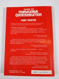 Guide to managerial communication