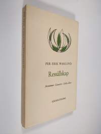 Ressällskap : äreminnen, causerier, udda dikter