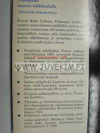 Talonpoika suurten šakkilaudalla. Talvisodan dokumentteja