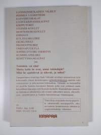 Vaihtoehtoinen elämäntapa : kokemuksia ja unelmia