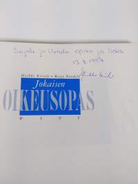 Jokaisen oikeusopas (signeerattu)