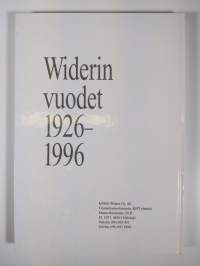 Widerin vuodet 1926-1996