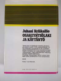 Osakeyhtiölaki ja käytäntö (signeerattu)