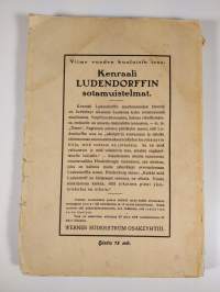 Kun Saksa sortui : muistelmia ja vaikutelmia Saksan luhistumisajalta 1918-19