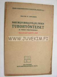 Sokerijuurikasviljelyn tuhohyönteiset ja niiden torjumiskeinot Suomen Raakasokeritehdas Osakeyhtiön julkaisu nr 2.