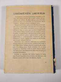 Liikemiehen lakikirja (tekijän omiste)