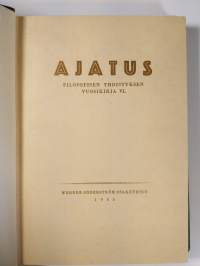 Ajatus 6 : Filosofisen yhdistyksen vuosikirja