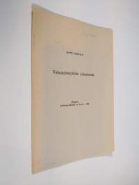 Voimalaitosyhtiön rakenteesta (eripainos Lakimies-lehdestä n:o 2-3 v. 1968)