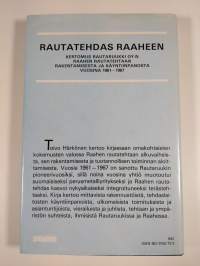 Rautatehdas Raaheen : muistelmia vuosilta 1961-67