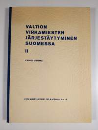 Valtion virkamiesten järjestäytyminen Suomessa 1-2