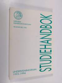 Studiehandbok och undervisningsplan 1993-1994