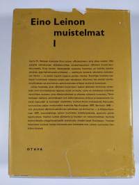 Muistelmat, kulttuurikuvat, tunnustukset 1 : 1878-1901