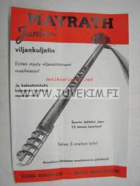 Mayrath Junior viljankuljetin -esite