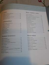 Vie kielen mennessään, herkullisia  ruokaohjeita hyvän mielen  keittiöstä/ Unilever bestfoods. P.2002.  Hyviä kuvia.