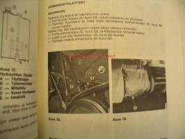 Massey-Ferguson 506 leikkuupuimuri käyttöohjekirja -combine harvester manual