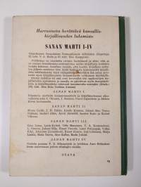 Sanan mahti 3 : kansalliskirjallisuuden lukemisto