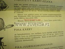 Ylihärmän kärrytehdas, hinnasto -esite