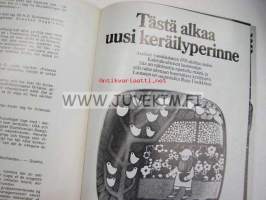 Suomen Taideteollisuusyhdistys 1976 vuosikertomus ja toimintakertomus vuodelta 1975