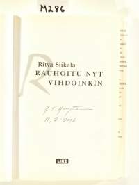 Rauhoitu nyt vihdoinkin