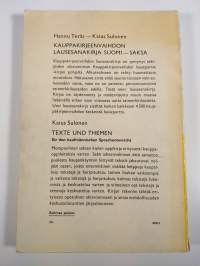 Deutscher Schriftverkehr im Aussenhandel