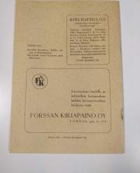 Bibliophilos 4/1960