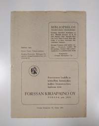 Bibliophilos 4/1955