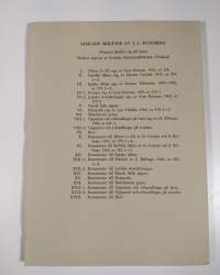 Samlade skrifter av Johan Ludvig Runeberg VIII : 1 : Uppsatser och avhandlingar på latin (lukematon)