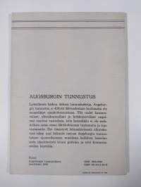 Augsburgin tunnustus