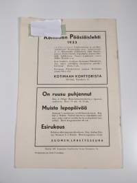 Kirkon nuoriso n:o 4/1933