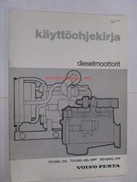 Volvo Penta TD100G.-GG, TD120G.-GG.-GPP. TID120FG,-FPP dieselmoottorit -käyttöohjekirja