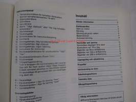 Volvo Penta MD, TMD, TAMD, AQAD 31A, TMD, TAMD, AQD, AQAD 41A Instruktionsbok -käyttöohjekirja ruotsiksi