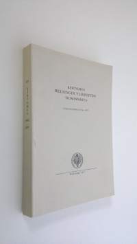 Kertomus Helsingin yliopiston toiminnasta lukuvuonna 1976-1977