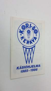 Kori 80 Kerava käsiohjelma 1985-1986