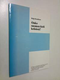 Onko suomen kieli kriisissä