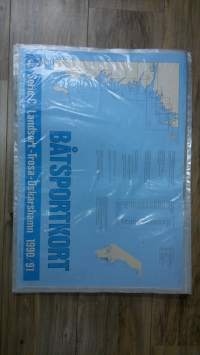 Båtsportkort Serie C Landsort-Trosa-Oskarsham 1990/1991