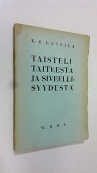 Taistelu taiteesta ja siveellisyydestä