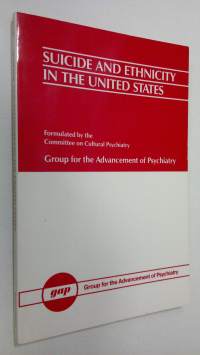 Suicide and ethnicity in the United States