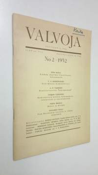 Valvoja 2/1952