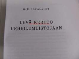 Levä kertoo urheilumuistojaan