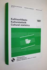 Kulttuuritilasto 1981 = Kulturstatistik = Cultural statistics : Tilastotietoja taiteesta, tiedonvälityksestä, vapaa-ajasta, urheilusta ja nuorisotoiminnasta = Sta...