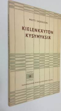 Kielenkäytön kysymyksiä