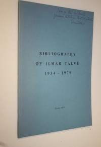 Bibliography of Ilmar Talve 1934-1979 (signeerattu)